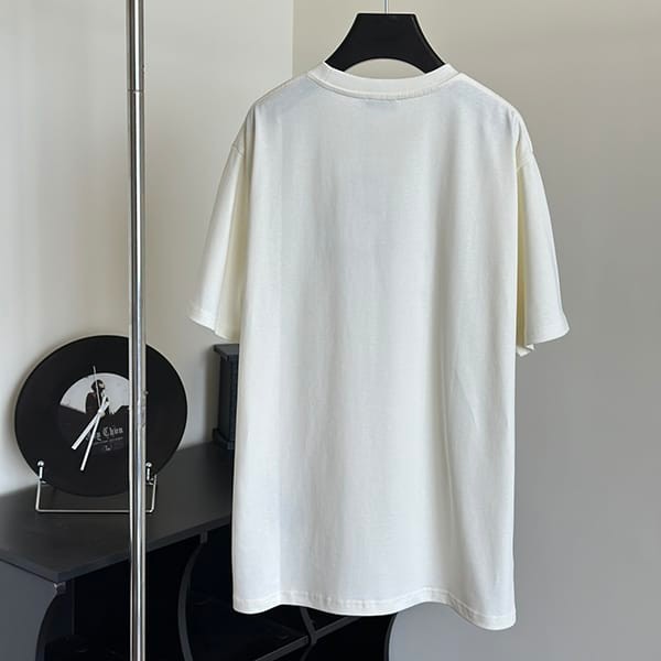 【大特価】ディオール スーパーコピー 手書き風 1947 ロゴtシャツ deh92228